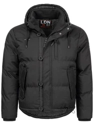 Brave Soul Funktionsjacke Billy Herren Schwarz/Dunkelgrau/Grau