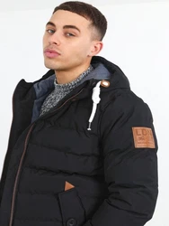 Brave Soul Steppjacke Chandler Schwarz