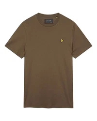 Lyle & Scott T-Shirt Plain Khaki/Braun/Dunkelbraun/Beige/Dunkelgrün