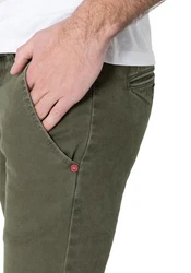 TIMEZONE Chinohose SLIM JANNOTZ Dunkelgrün/Khaki/Grün