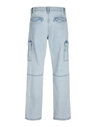 Jack & Jones Cargojeans JJIEddie Wade (1-tlg) Hellblau/Blau