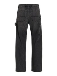 Jack & Jones Regular-fit Jeans JJIEddie (1-tlg) Dunkelgrau/Grau/Schwarz