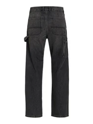 Jack & Jones Regular-fit Jeans JJIEddie (1-tlg) Dunkelgrau/Grau/Schwarz