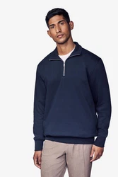 Next Sweatshirt Jersey-Sweatshirt mit Reißverschlusskragen 
