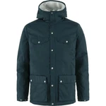 Fjällräven Winterjacke Greenland Dunkelgrün/Hellblau/Dunkelblau