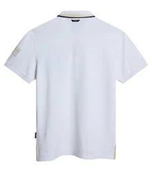 Napapijri Poloshirt GANDY 4 Regular Fit Dunkelblau/Grau/Blau/Weiß