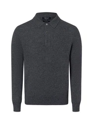 Andrew James Strickpullover Dunkelgrau/Grau/Dunkelblau