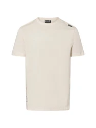 Emporio Armani T-Shirt Kurzarmshirt Beige/Khaki/Weiß/Dunkelblau