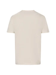 Emporio Armani T-Shirt Kurzarmshirt Beige/Khaki/Weiß/Dunkelblau