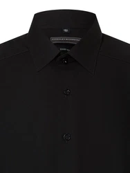 Finshley & Harding Businesshemd Schwarz