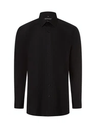 Finshley & Harding Businesshemd Schwarz