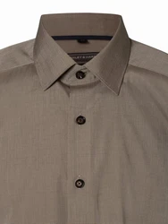 Finshley & Harding Businesshemd Khaki/Grau/Braun/Beige