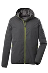 Killtec Funktionsjacke KOS 60 MN JCKT Grau/Dunkelgrau/Dunkelgrün/Hellgrau