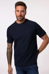 JP1880 T-Shirt JP AWARE Basic-Raglanshirt Dunkelblau