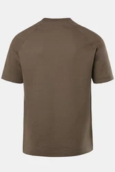 JP1880 T-Shirt JP AWARE Basic-Raglanshirt Weiß/Khaki/Beige