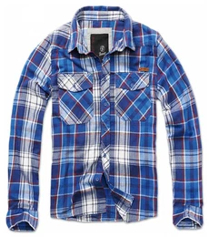 Outdoorhemd Herren Langarmhemd Checkshirt