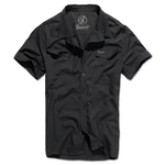 Brandit Kurzarmhemd Roadstar Schwarz/Grau/Dunkelgrau