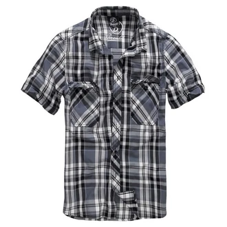 Brandit Kurzarmhemd Roadstar Schwarz/Grau/Hellblau/Dunkelgrau/Blau Brandit Kurzarmhemd Roadstar Schwarz/Grau/Hellblau/Dunkelgrau/Blau