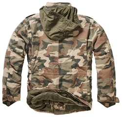Brandit Kurzjacke M65 Giant Jacket Dunkelgrün/Braun/Khaki
