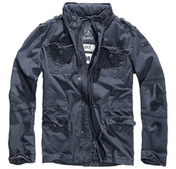 Brandit Jacke Britannia Blau/Dunkelblau/Hellblau