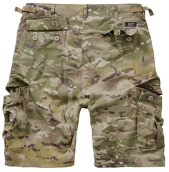Brandit BDU Ripstop Shorts Braun/Khaki/Dunkelgrün