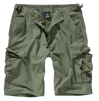 Brandit BDU Ripstop Shorts Dunkelgrün/Khaki/Grün