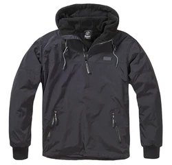 Brandit Outdoorjacke Luke Windbreaker Grau/Schwarz/Dunkelgrau/Dunkelblau