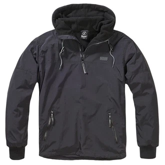 Brandit Outdoorjacke Luke Windbreaker Grau/Schwarz/Dunkelgrau/Dunkelblau