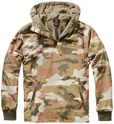 Brandit Outdoorjacke Luke Windbreaker Braun/Dunkelgrün/Khaki