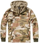 Brandit Outdoorjacke Luke Windbreaker Braun/Dunkelgrün/Khaki