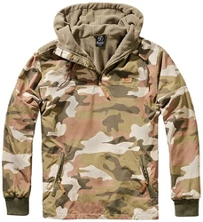 Brandit Outdoorjacke Luke Windbreaker Braun/Dunkelgrün/Khaki