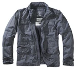 Brandit Winterjacke Britannia Dunkelblau/Blau/Grau