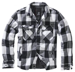 Brandit Lumber Jacket Herren Übergangsjacke Schwarz/Dunkelgrau