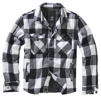 Brandit Lumber Jacket Herren Übergangsjacke Schwarz/Dunkelgrau