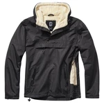 Brandit Winterjacke Windbreaker Sherpa Schwarz/Braun/Dunkelgrau/Grau/Khaki