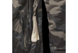 Brandit Winterjacke Windbreaker Sherpa Dunkelgrün
