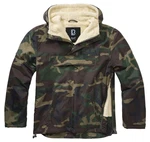 Brandit Winterjacke Windbreaker Sherpa Dunkelgrün
