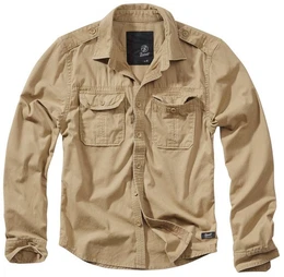 Outdoorhemd Herren Langarmhemd Vintage