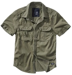 Outdoorhemd Herren Kurzarmhemd Vintage Shortsleeve