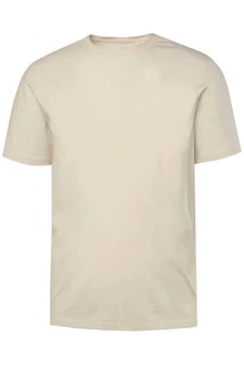 JP1880 T-Shirt JP AWARE Basic-T-Shirt Halbarm FLEXNAMIC Khaki/Weiß/Beige