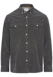 camel active Langarmhemd Dunkelgrau/Schwarz/Hellgrau/Grau/Dunkelblau