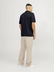 Jack & Jones T-Shirt JPRRodney nachtblau/wei