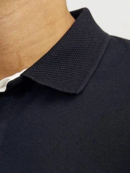 Jack & Jones T-Shirt JPRRodney nachtblau/wei