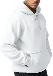 Smith & Solo Kapuzensweatshirt Hoodie Herren Hellblau/Gelb/Weiß/Gold/Rosa