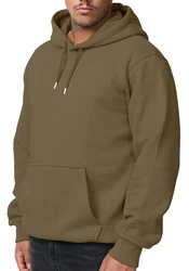Smith & Solo Kapuzensweatshirt Hoodie Herren Hellblau/Gelb/Weiß/Gold/Rosa