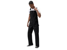 Latzhose Bib Black, aus 100%Baumwolle