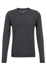 WE Fashion Sweater Dunkelgrau/Grau/Dunkelblau/Hellgrau