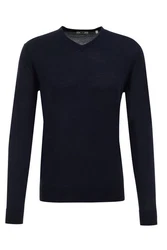 WE Fashion Sweater Dunkelblau/Blau