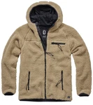 Brandit Fleecejacke Worker Jacket Braun/Beige/Khaki