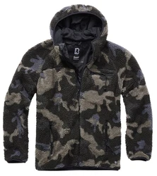 Brandit Fleecejacke Worker Jacket Dunkelgrün
